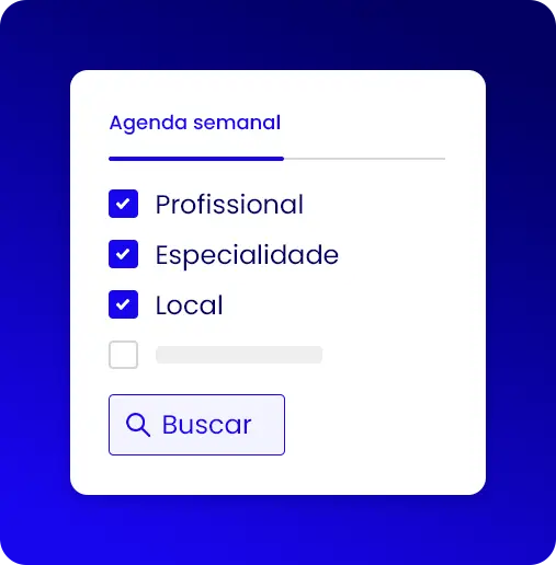 Multiagenda para organizar profissionais, especialidades e locais da clínica